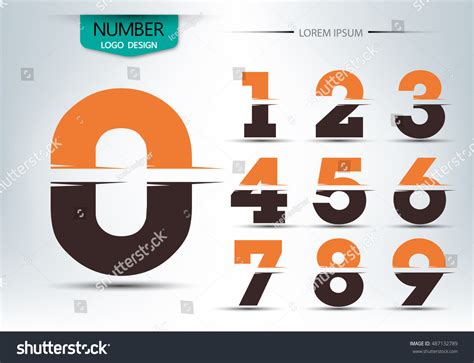 Number Fonts PNG