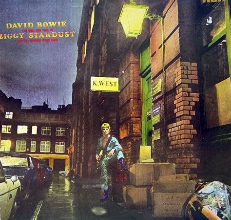 DAVID BOWIE Rise and Fall of Ziggy Stardust and the Spiders from Mars 12" LP Vinyl Album Cover ...