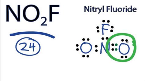 NO2F Lewis Structure: How to Draw the Lewis Structure for NO2F - YouTube