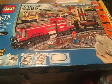 LEGO Red Cargo Train 3677 100% COMPLETE WITH BOX AND INSTRUCTIONS | Trains for sale, Train, Lego ...