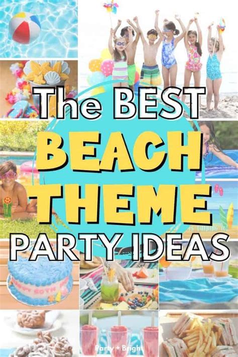 Beach Party Ideas For Adults