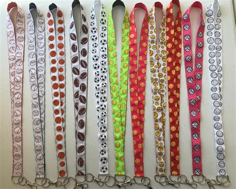 Sport Lanyards for Keys or Id - Etsy