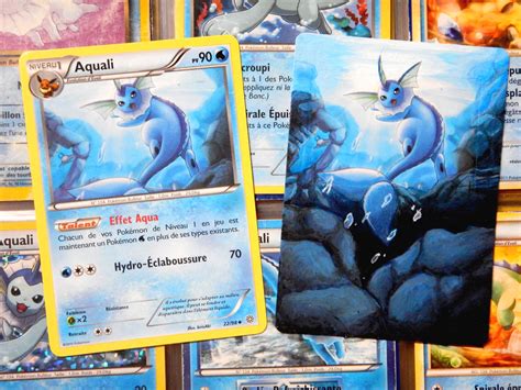 Vaporeon ( Pokemon Card Repaint ) by RaxaMermaid on DeviantArt