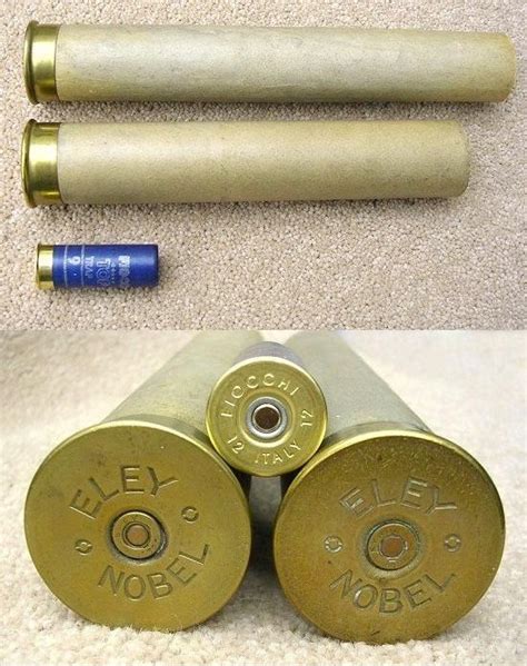 I laugh at your 12 gauge shotgun! These are Punt Gun shells. : r/pics