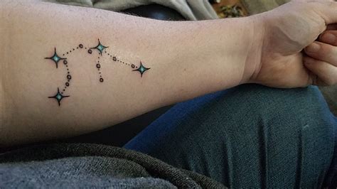 Aquarius constellation tattoo | Constellation tattoos, Aquarius ...