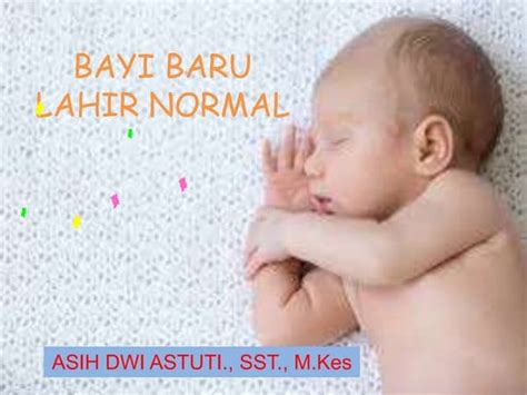 Bayi baru lahir normal ppt