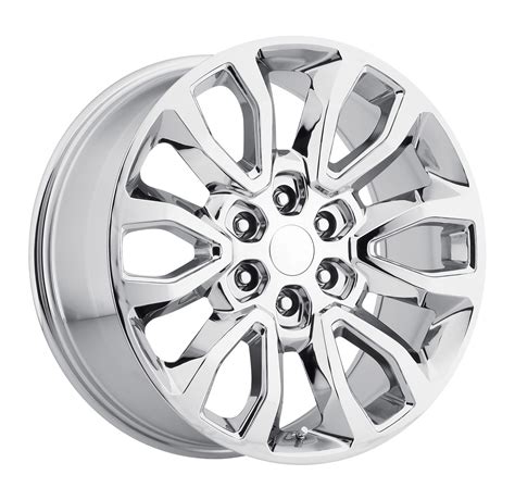 20" Fits Ford® F150 6 Lug Wheels Chrome Raptor Style Set of 4 20x9" Rims - Stock Wheel Solutions