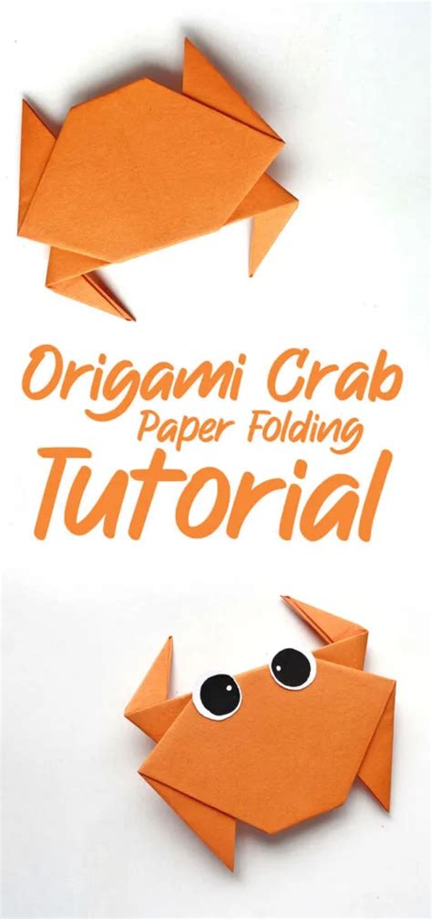 Origami Crab - A Step-by-Step Tutorial for Beginners