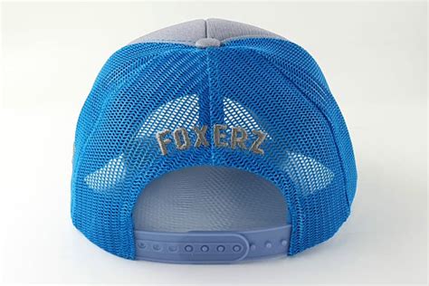 Singles Cap – Grey / Blue (Baseball Cap) | Large – Foxerz