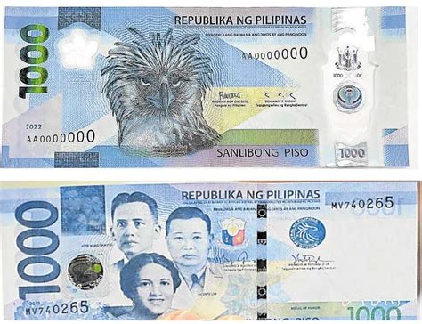 TATLONG BAYANI AT PHILIPPINE EAGLE, MAGSASAMA SA BAGONG P1,000 BILL