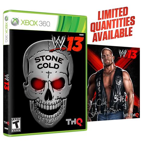 WWE '13 XBox 360 - Austin 3:16 Collector's Edition - WWE | Wwe, Wwe game, Wwe s