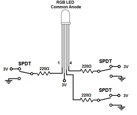 How to Build a Common Anode RGB LED circuit