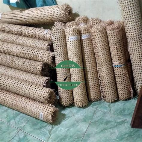 Jual Open Webbing Rotan Alami | Anyaman Rotan | Rotan Jepara - Gandis Furniture Jepara