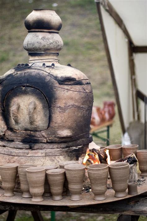 Pottery kiln stock image. Image of potter, earthernware - 12026411