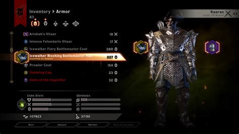 Dragon Age Inquisition Mage Armor Sets