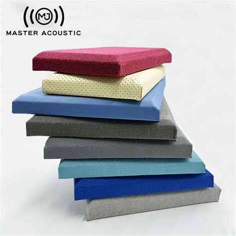 Colorful Wrapped Fabric Acoustic Panels - Master Acoustic