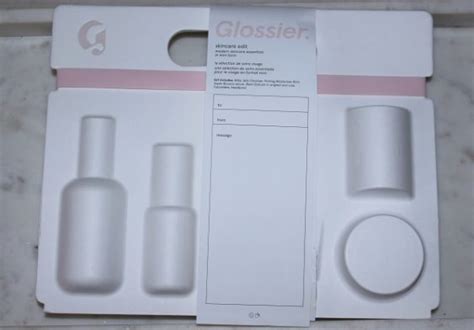 Glossier Skincare Edit Limited Edition Mini Set Review