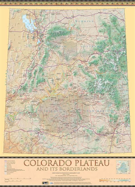 The Colorado Plateau, Map & Guide to Public Lands on the Colorado ...