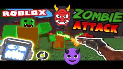 Roblox Zombie Attack All Bosses Youtube