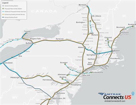 Amtrak Map West Coast