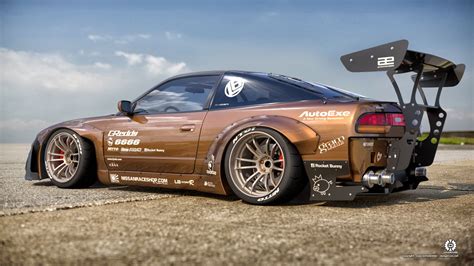 Rocket Bunny 240SX rear by dangeruss Rocket Bunny 240SX rear by dangeruss 1920x1080 | Nissan ...