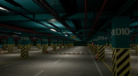 ArtStation - Parking lot