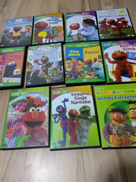 Sesame Street Dvd Collection Sony