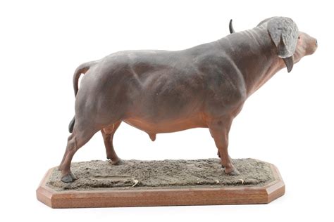 Vintage Water Buffalo Resin Figurine | EBTH