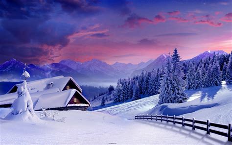 Beautiful Winter HD Wallpapers for desktop free. | Winter scenery, Winter wallpaper hd, Winter ...