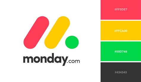 logo color schemes – monday palette - support Visme