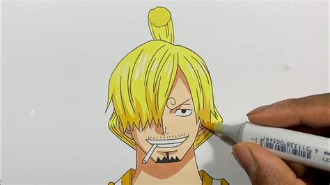 How to Draw Sanji Vinsmoke Easy - One Piece - YouTube