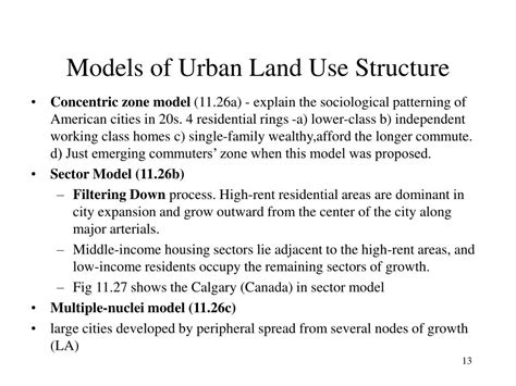 PPT - Chapter 11 - Urban Systems and Urban Structures PowerPoint ...