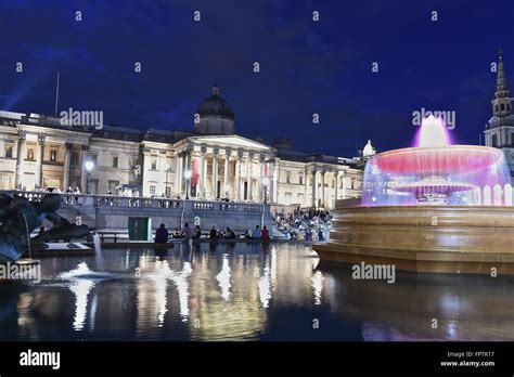 National Gallery, Trafalgar Square, art gallery in London, UK Stock Photo - Alamy