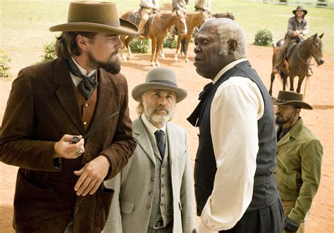 "Django Unchained" movie still, 2012. L to R: Leonardo DiCaprio ...