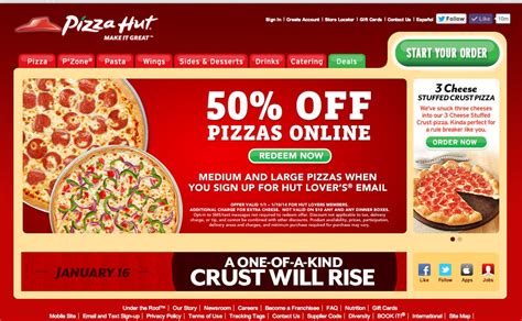 Pizza Hut: 50% off online orders ends Jan. 10 - al.com