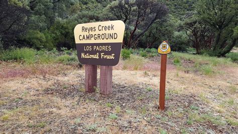 Los Padres National Forest - Reyes Creek Group Campground