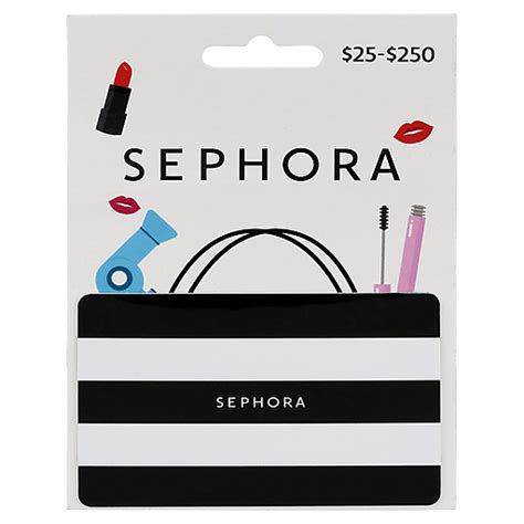 Sephora Gift Card, $25 $250 1 Ea | Shop | VG's Grocery