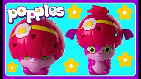 Popples BUBBLES Pop Up Figure! Transform Popples Characters Into Rolling Balls! NEW POPPLES 2016 ...