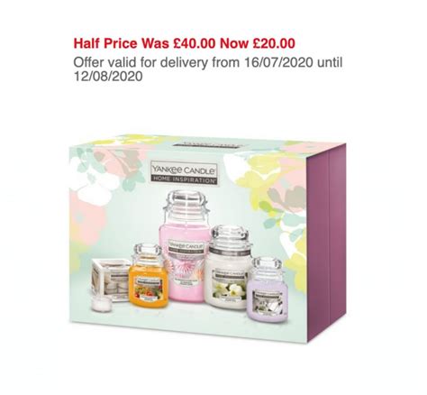 Yankee Candle Exclusive Gift Set Half Price At Tesco – Dansway Gifts UK