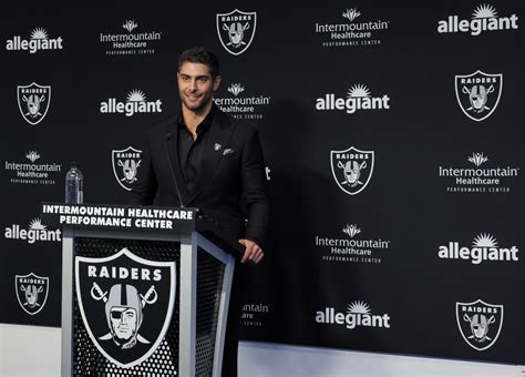 Raiders Share Concerning News On Quarterback Jimmy Garoppolo - The Spun