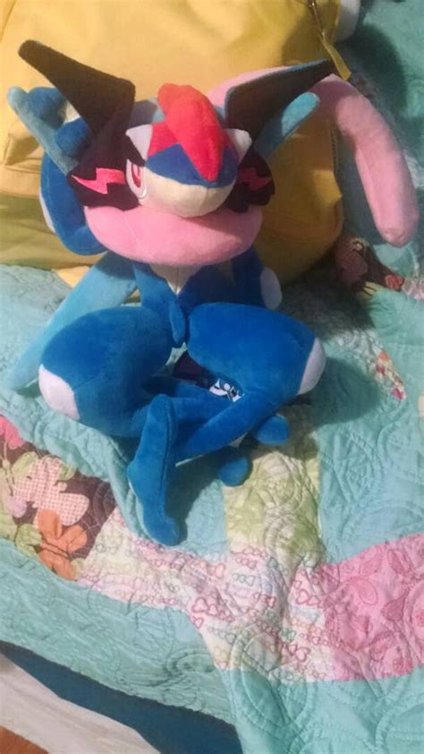 Ash greninja plush by leaffire01 on DeviantArt