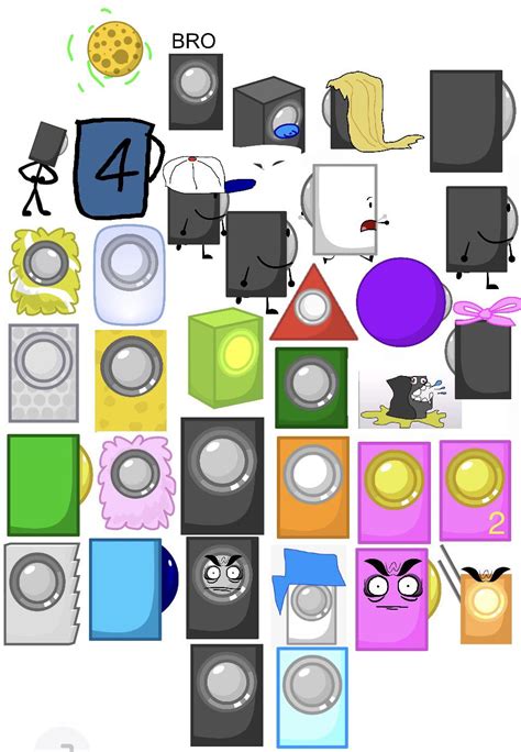 All the speaker boxes from bfdi : r/BattleForDreamIsland