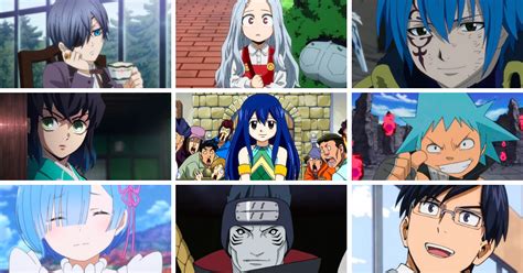 Aggregate more than 82 long blue hair anime characters super hot - in ...