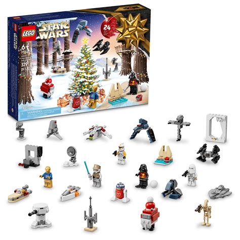 LEGO Star Wars Advent Calendar 75307 Awesome Toy Building Kit For Kids With Popular Characters ...