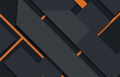 Orange Geometric Wallpapers - Wallpaper Cave