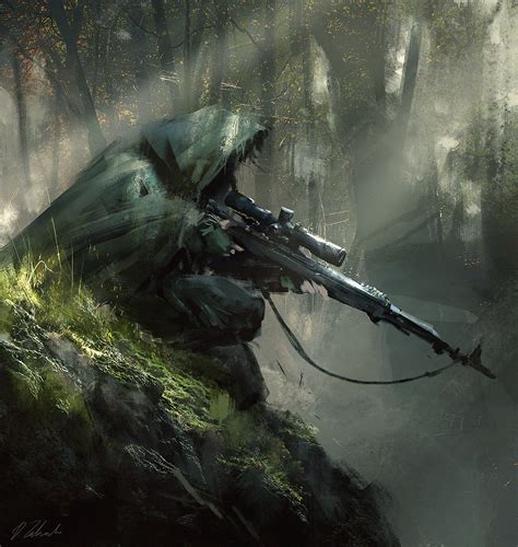 ArtStation - Sniper ambush