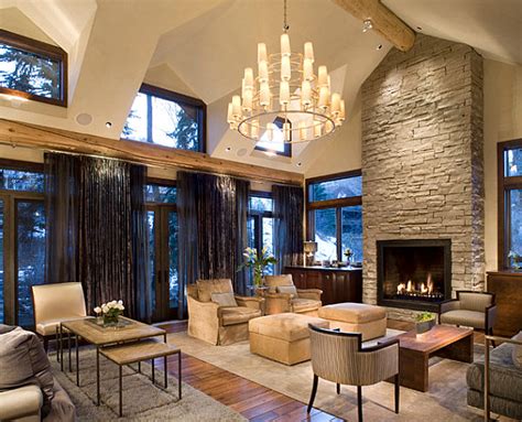 Modern Stone Fireplace Designs