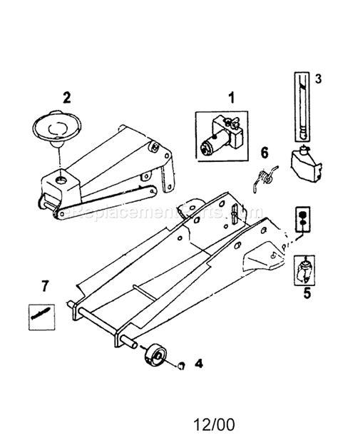 Craftsman Floor Jack | 875501390 | eReplacementParts.com