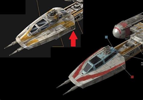 Y-wing Variants - Rebel Scale