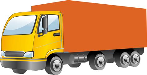 Download Semi Truck Vector Png Clipart - Фура Рисунок Transparent Png (#4964289) - PinClipart